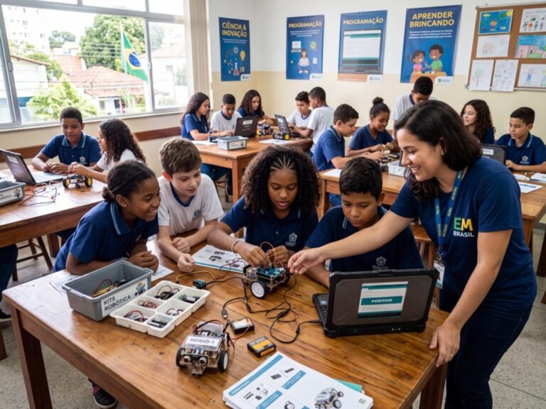 Robótica torna-se obrigatória nas escolas a partir de 2026 Robótica torna-se obrigatória nas escolas a partir de 2026