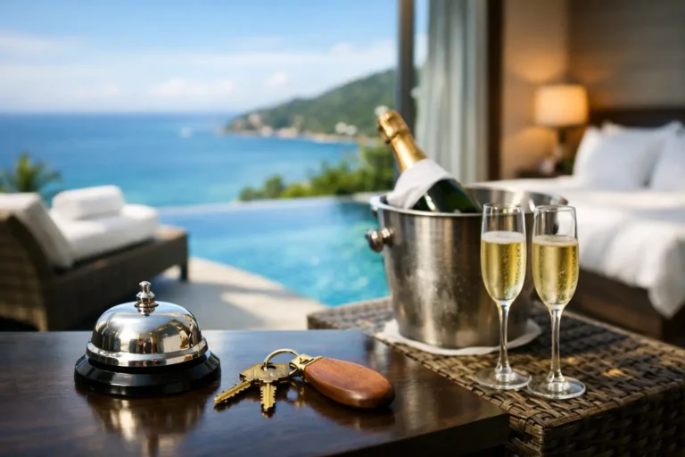 Guia de hotelaria exclusiva para viagens à altura