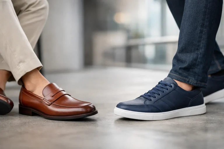Loafer ou sapatênis masculino: qual eleva seu estilo?