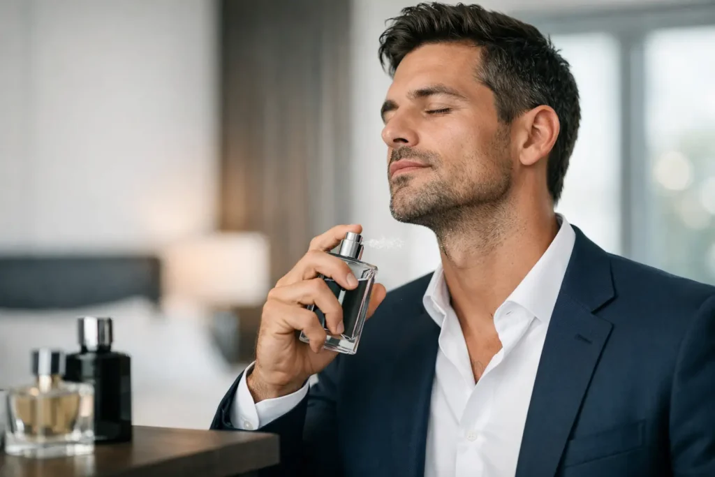 Quanto perfume masculino aplicar sem exagerar