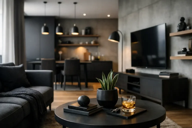 Guia de decoração para apartamento masculino