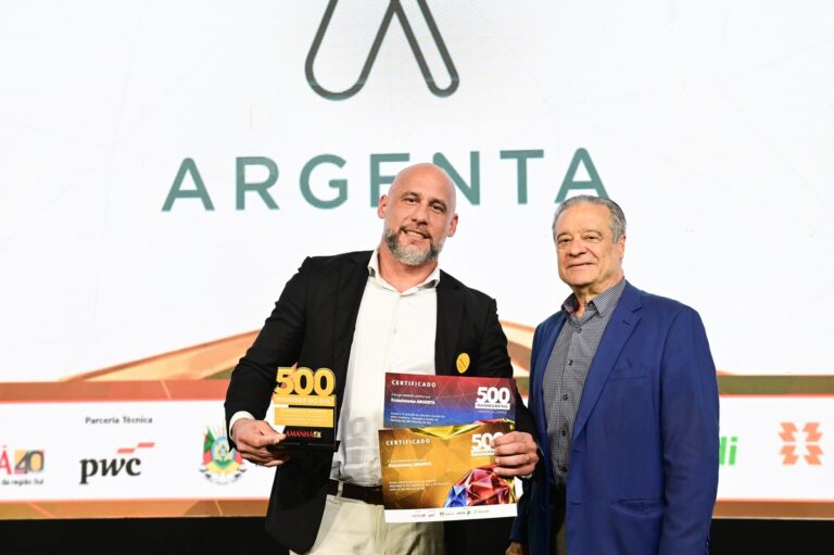 Argenta lidera receita líquida entre as maiores do Sul