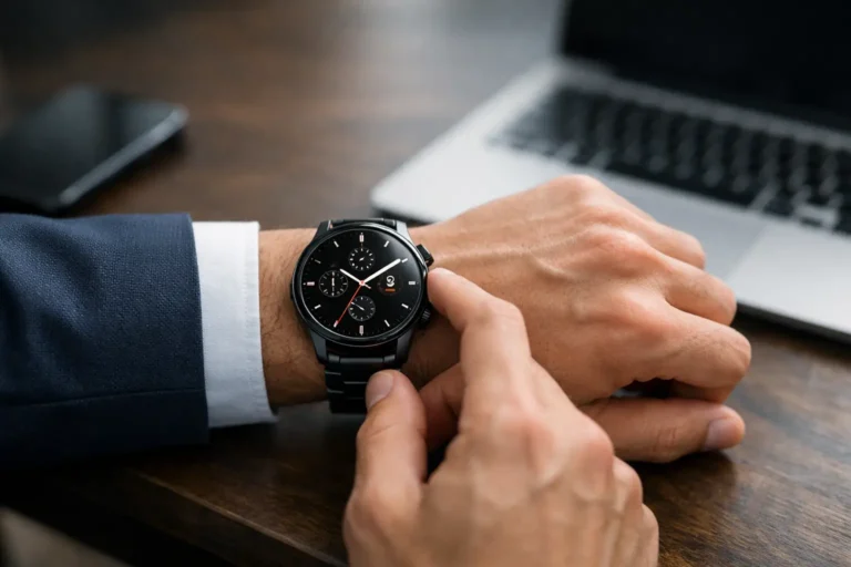 Review de smartwatch masculino premium: vale?