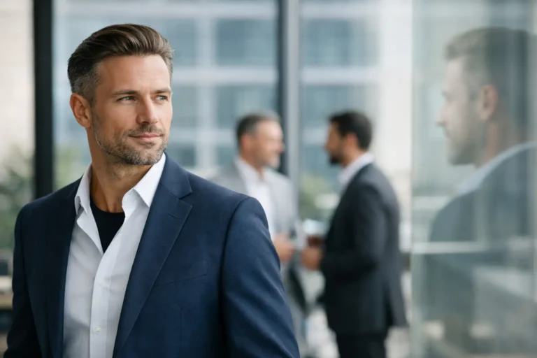 Caso de reposicionamento de imagem masculina