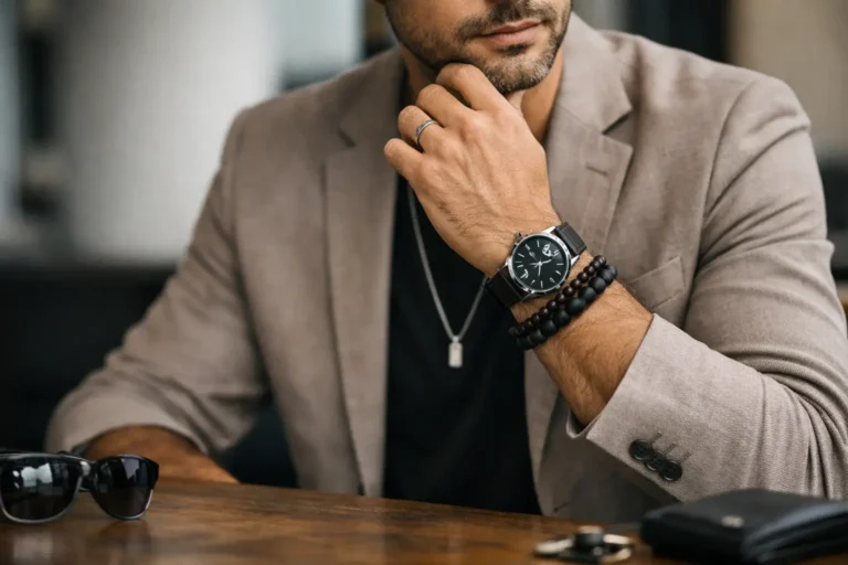 Como usar acessórios masculinos sem exagero
