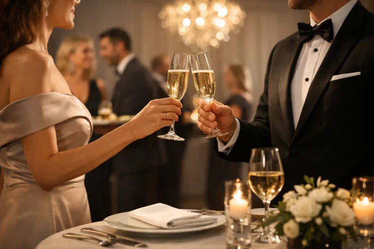 Guia de etiqueta em eventos premium