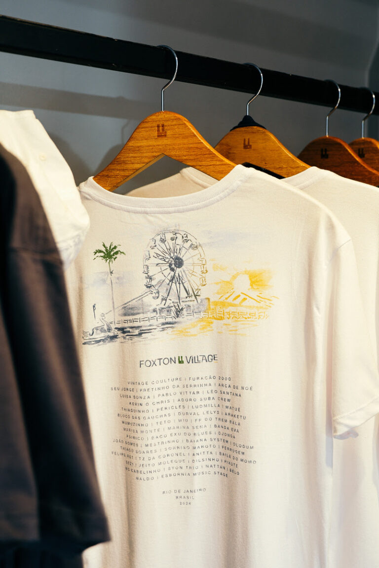 Foxton participa do Village Festival com pop-up store exclusiva e coleção especial