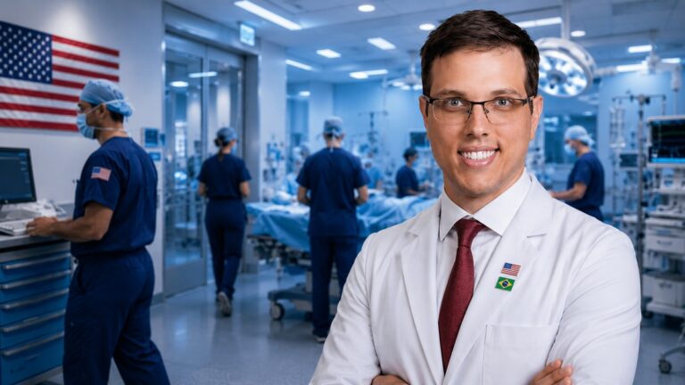 Médicos brasileiros alcançam 87% de aprovação nos EUA Médicos brasileiros alcançam 87% de aprovação nos EUA