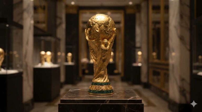 A taça da Copa do Mundo da FIFA é feita de ouro? A taça da Copa do Mundo da FIFA é feita de ouro?