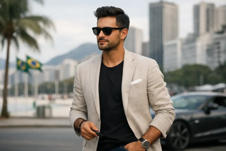 O site moda brasileiro para homens de estilo
