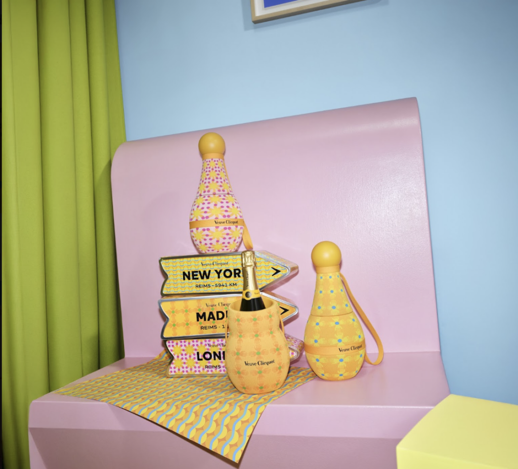 Presentes de luxo para o fim de ano: Veuve Clicquot traz linha ‘Chasing the Sun’ e pop-ups exclusivas